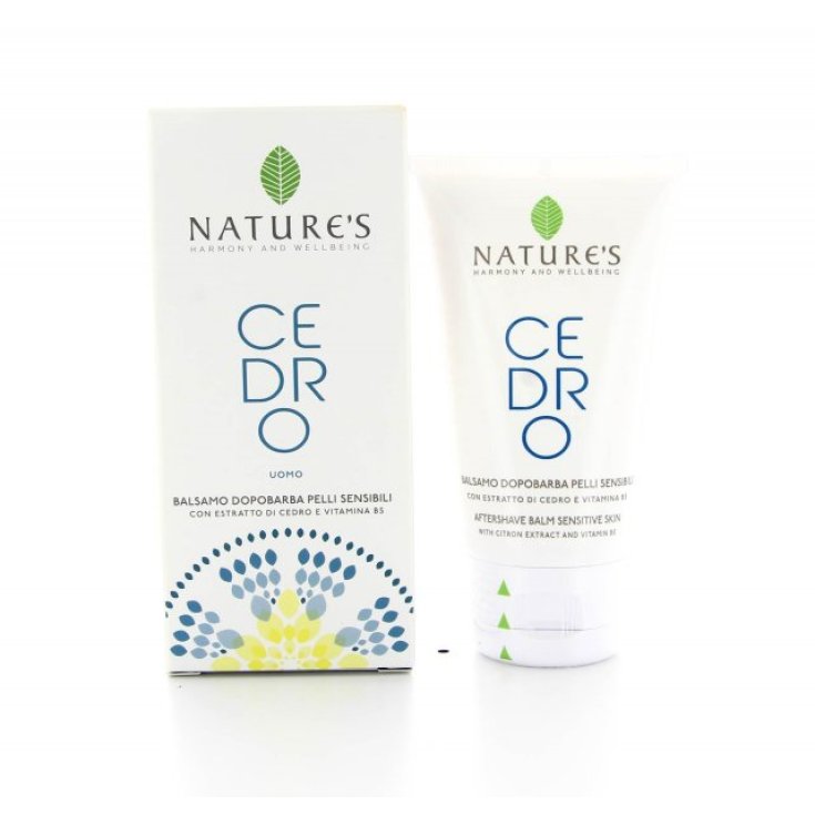 Nature's Cedro Uomo Balsamo Dopobarba Pelli Sensibili 75ml