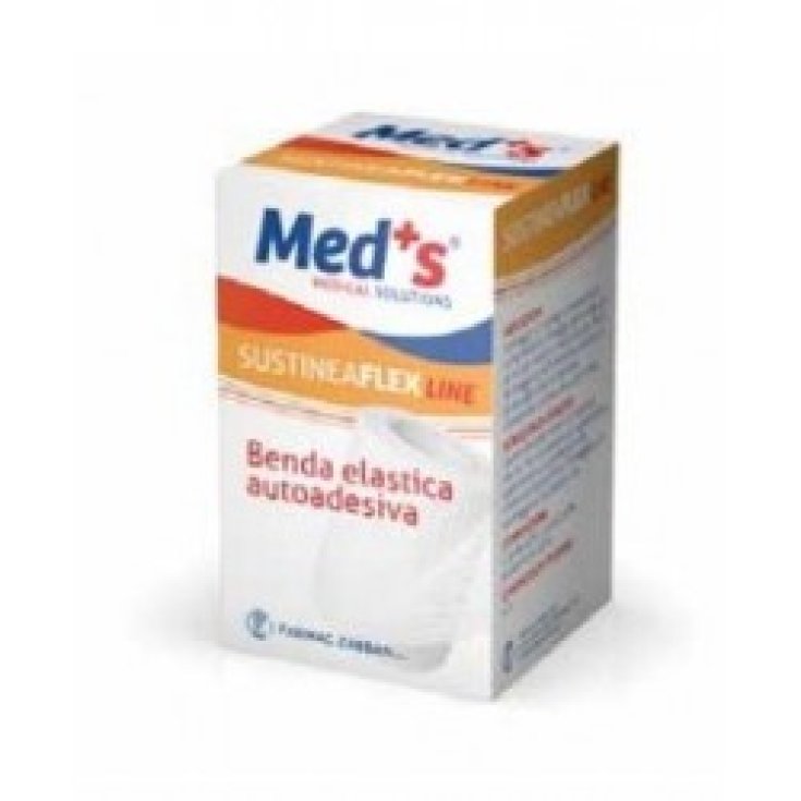 Med's Benda Autoadesiva Sustinea Dimensioni 400x4cm 1 Pezzo