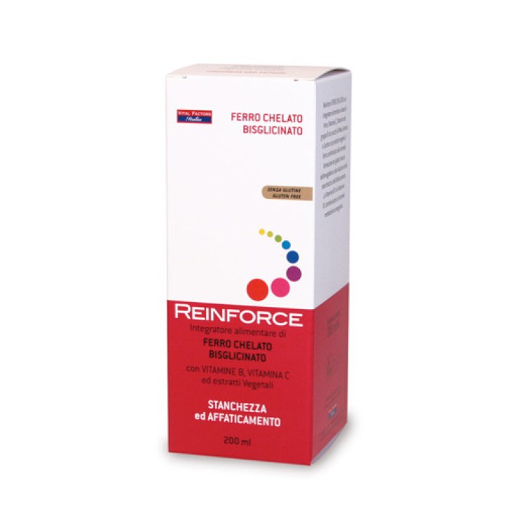 Farmaderbe Reinforce Ferro Chelato Integratore Alimentare 200ml