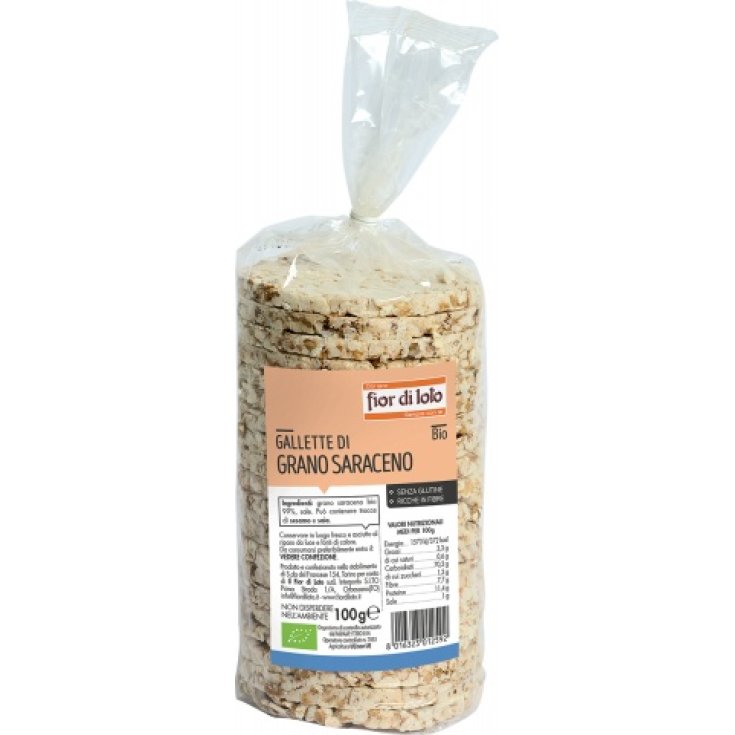 Il Fior Di Loto Gallette Di Grano Saraceno Biologico 100g