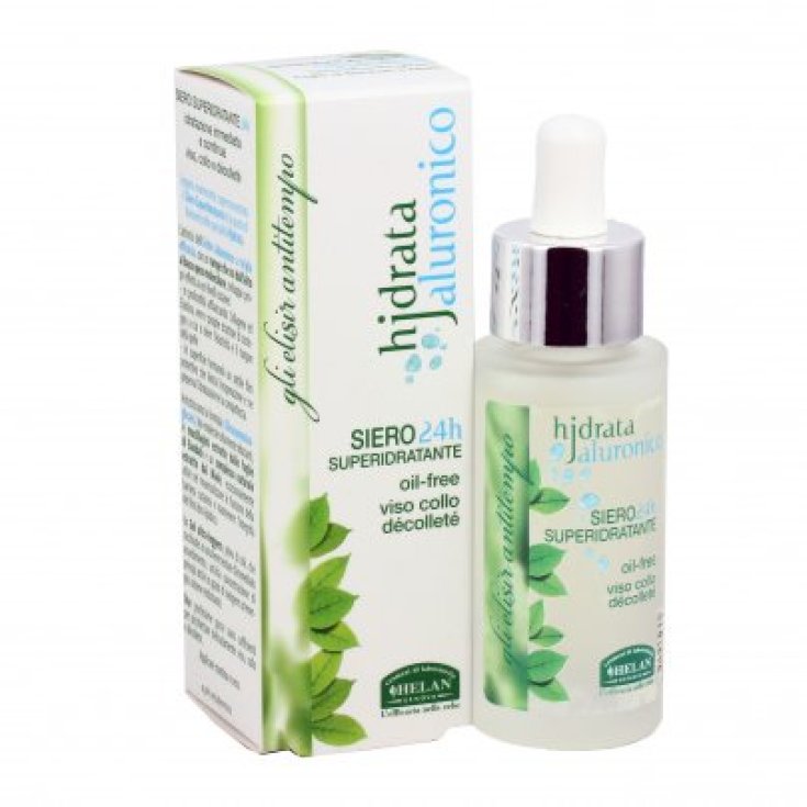Helan Hjdrata Jaluronico Siero 24h Superidratante Oil Free Viso Collo D&egrave;collet&egrave; 30ml