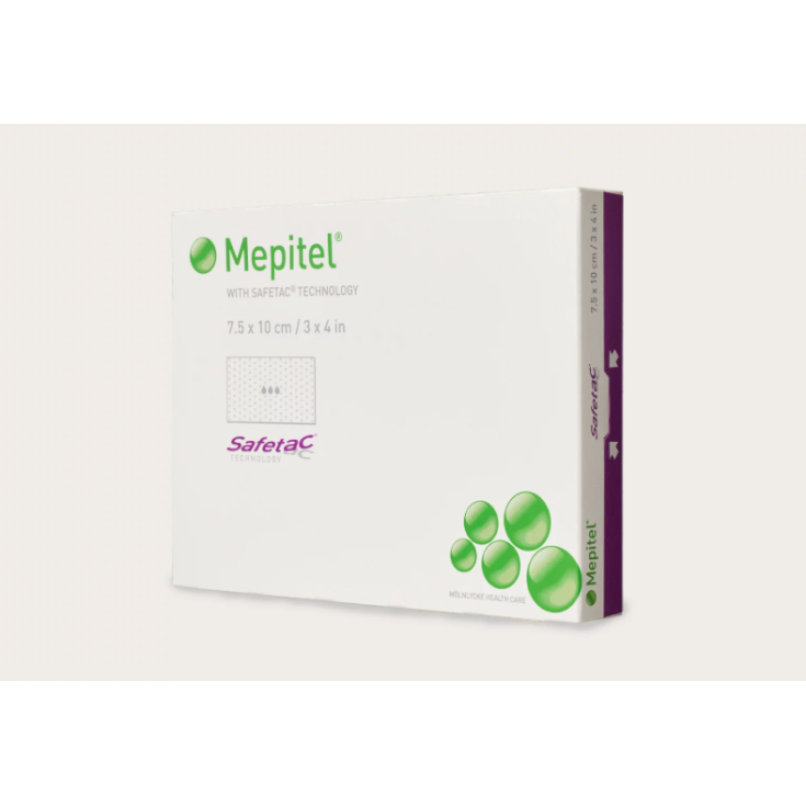 M&ouml;lnlycke&reg; Mepitel&reg; Medicazione In Silicone Misura 10x18cm 10 Pezzi