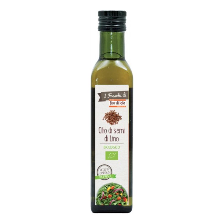 Fior di Loto Olio Lino Da Frigo Bio Olio 250g