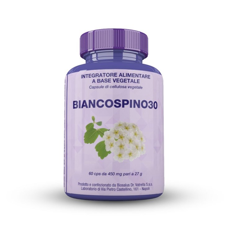 Biosalus&reg; Biancospino30 Integratore Alimentare 60 Capsule