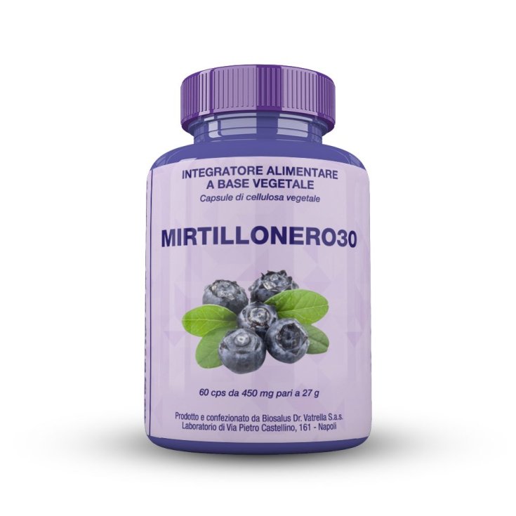Biosalus&reg; Mirtillonero30 Integratore Alimentare 60 Capsule