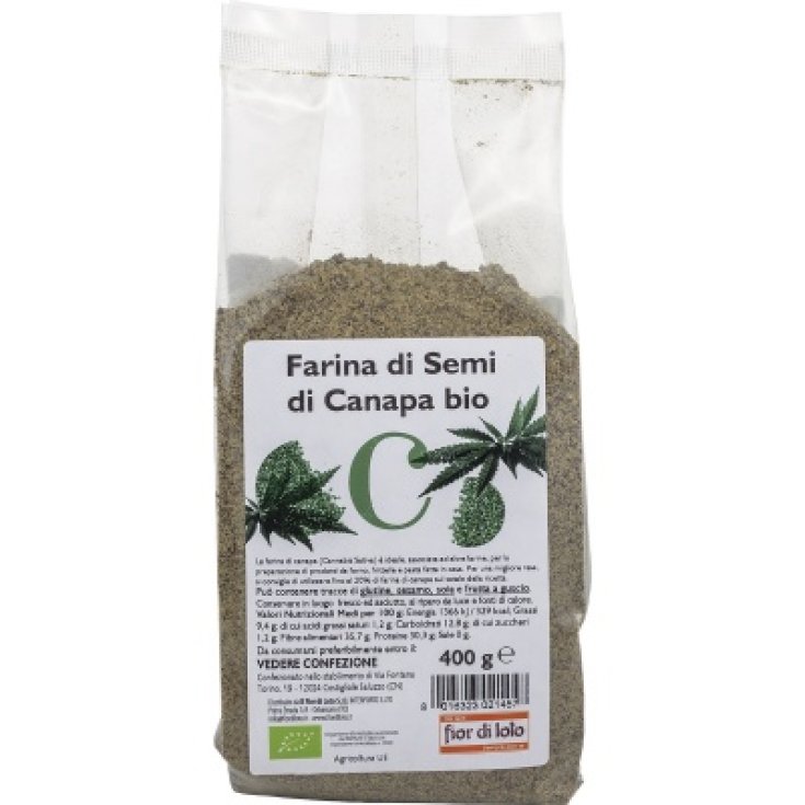 Fior Di Loto Farina Di Canapa Bio 400g