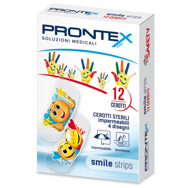 Prontex Cerotti Smile Strips 12 Pezzi