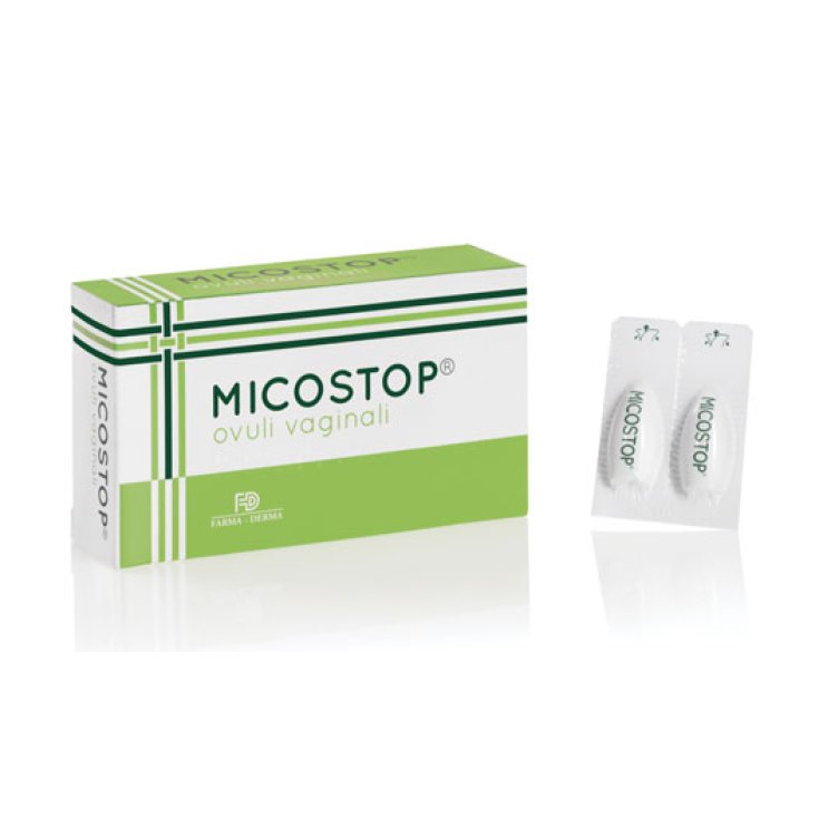 Farma-Derma Micostop&reg; Ovuli Vaginali 10 Pezzi Da 2g