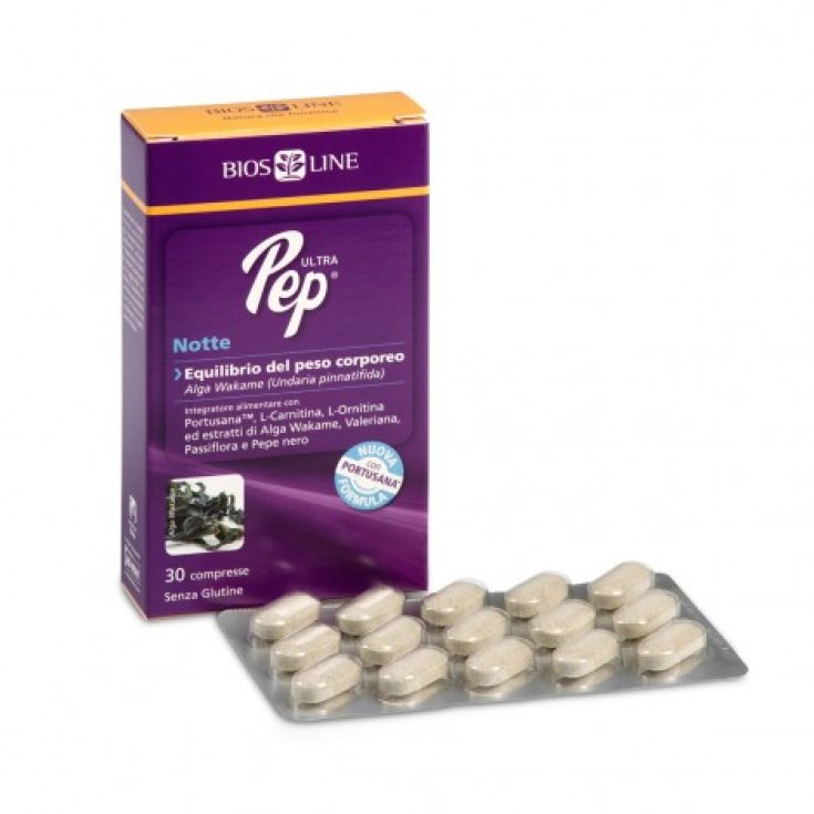 Ultra Pep Notte Integratore Alimentare 30 Tavolette Ultra Pep Notte Integratore Alimentare 30 Tavolette