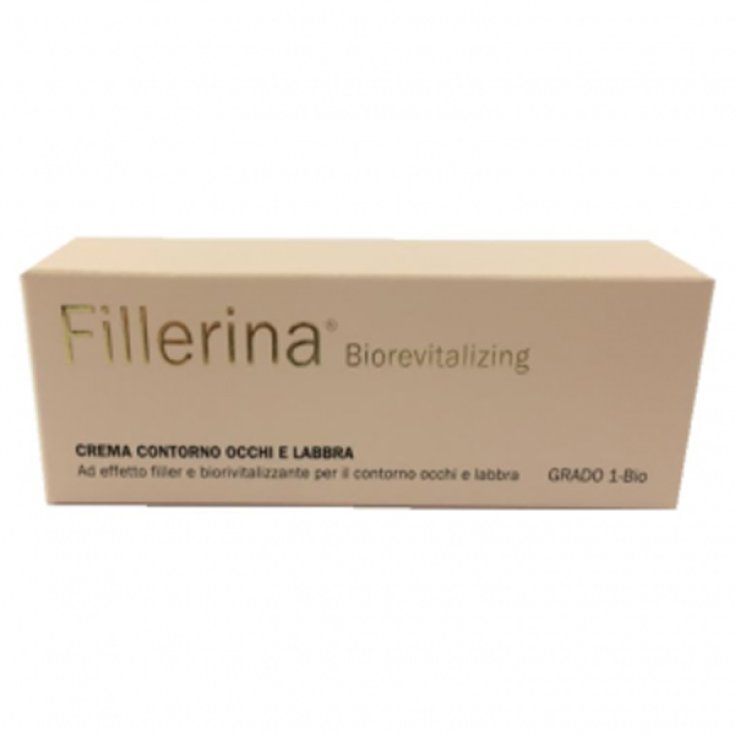 Labo Fillerina Biorevitalizing Contorno Occhi E Labbra Preparato Grado 1 Bio Tubo 15ml