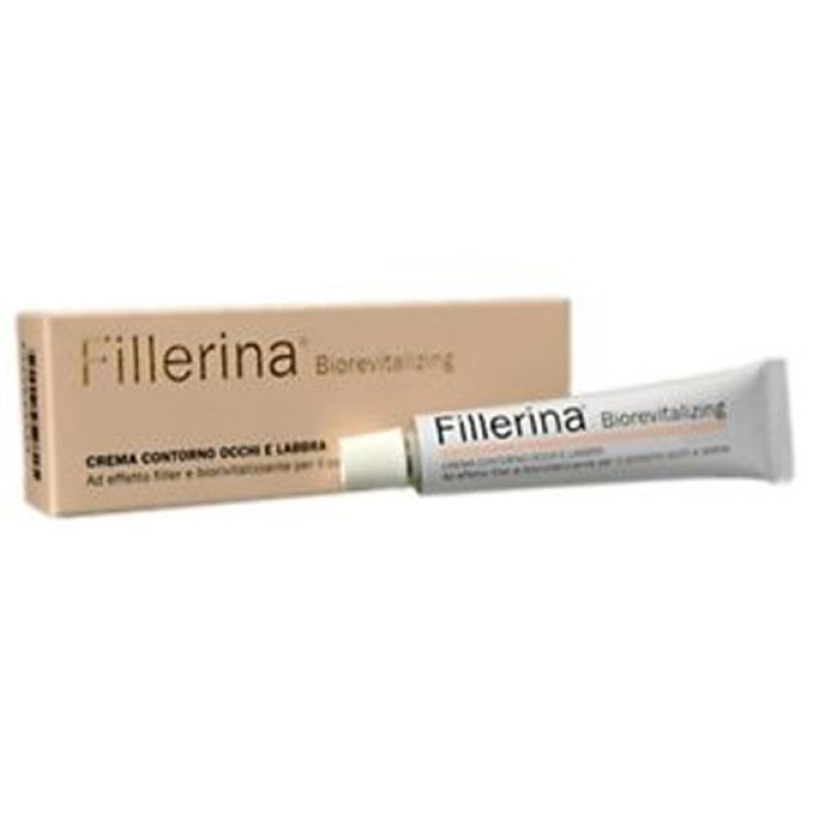 Labo Fillerina Biorevitalizing Contorno Occhi E Labbra Preparato Grado 2 Bio Tubo 15ml