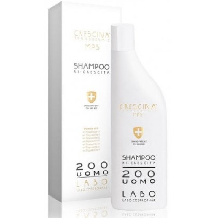 Labo Crescina 3HA Shampoo Ricrescita 200 Uomo 150ml