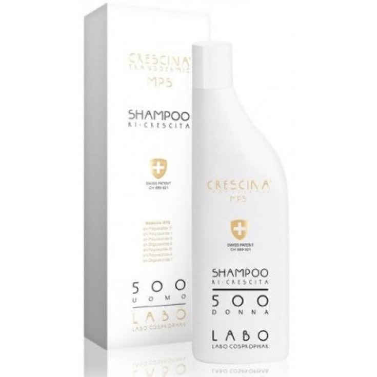 Labo Crescina 3HA Shampoo Ricrescita 500 Uomo 150ml