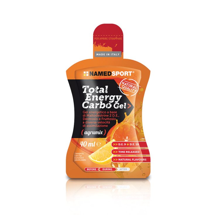 NamedSport Total Energy Carbo Gel Agrumix Integratore Alimentare 40ml