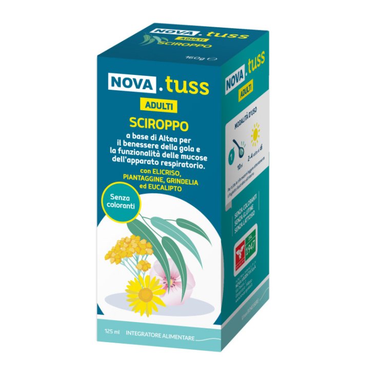 Nova Tuss Adulti Sciroppo Senza Glutine 160g