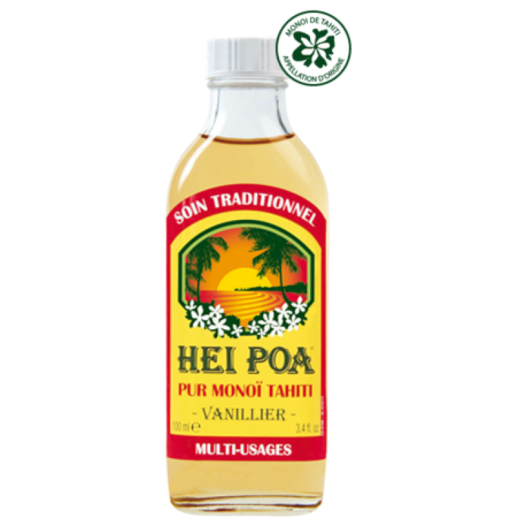 Hei Poa Puro Monoi Di Tahiti Do Profumo Vaniglia 100ml
