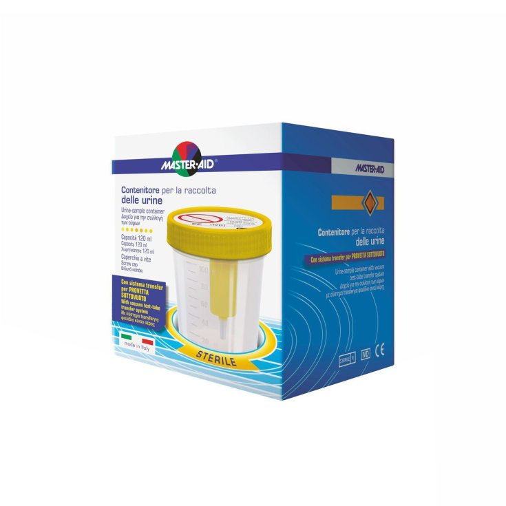 Master-Aid&reg; Contenitore Urine Per Provette Sottovuoto 120ml 1 Pezzo