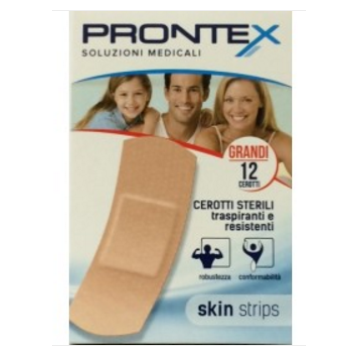 Safety Prontex Skin Strips 12 Cerotti Grandi