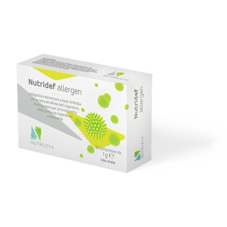 Nutrileya Nutridef Allergen Integratore Alimentare 30 Compresse