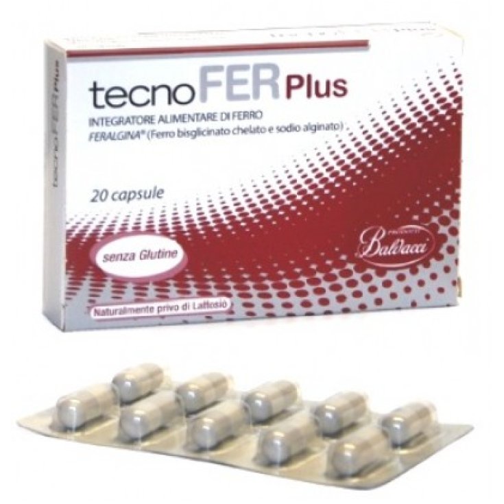 Laboratori Baldacci Tecnofer Plus Integratore Alimentare 20 Capsule