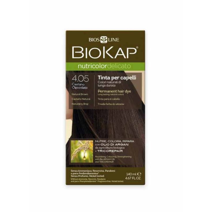 Biokap Nutricolor Delicato 4,05 Castano 140ml