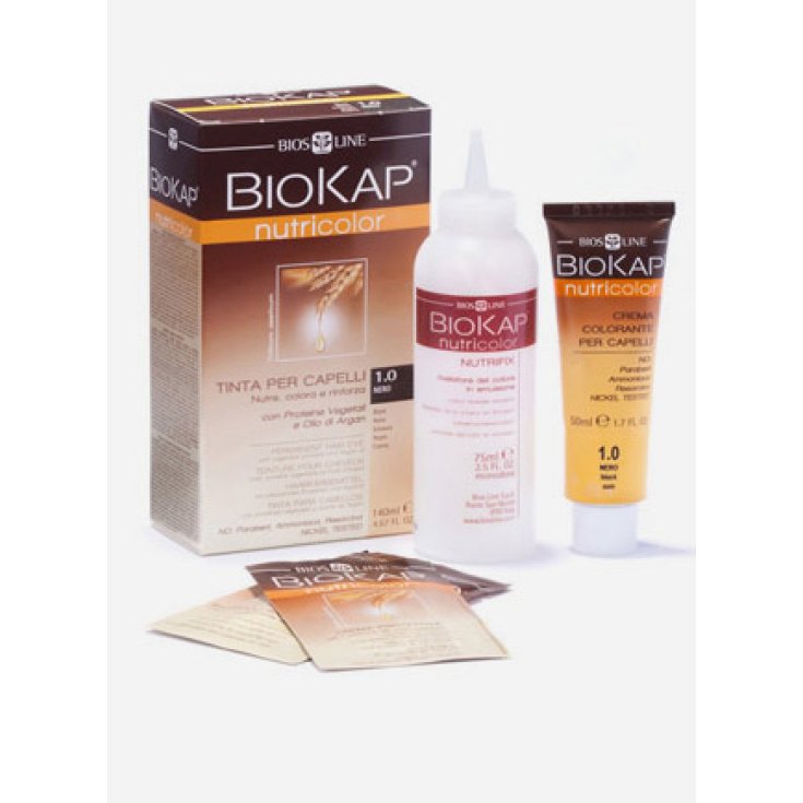 Biokap Nutricolor Tinte Delicate Biondo Medio 7,0 Biologico 75ml