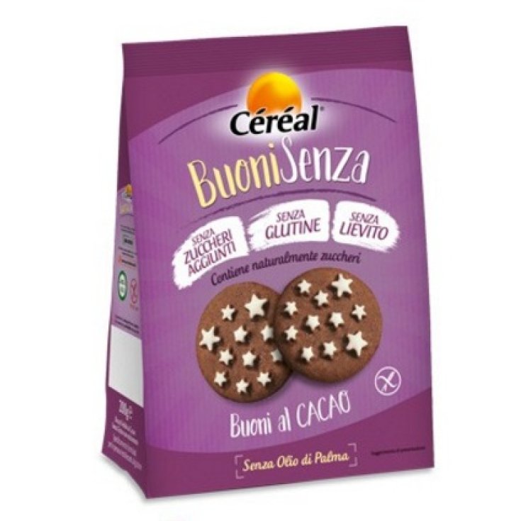 C&eacute;r&eacute;al BuoniSenza Al Cacao BIscotti Senza Glutine 200g