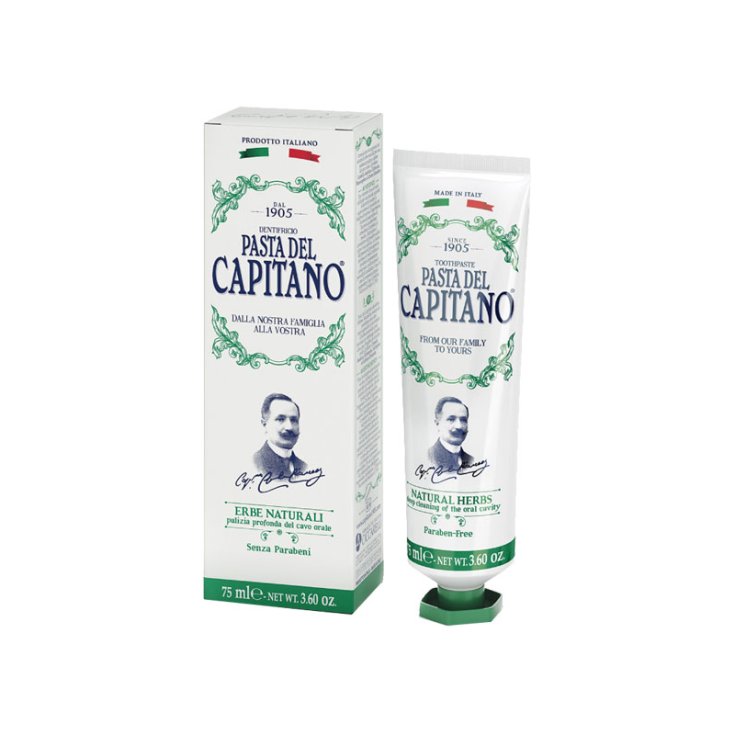 Dr. Ciccarelli Pasta Del Capitano Dal 1905 Dentifricio Alle Erbe Naturali 25ml