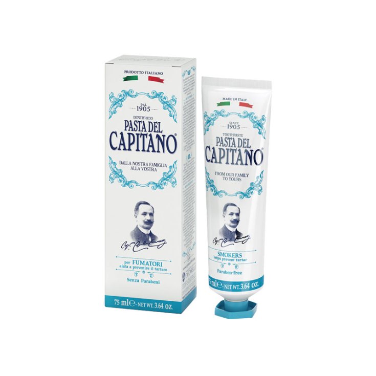 Dr. Ciccarelli Pasta Del Capitano Dal 1905 Dentifricio Per Fumatori 25ml