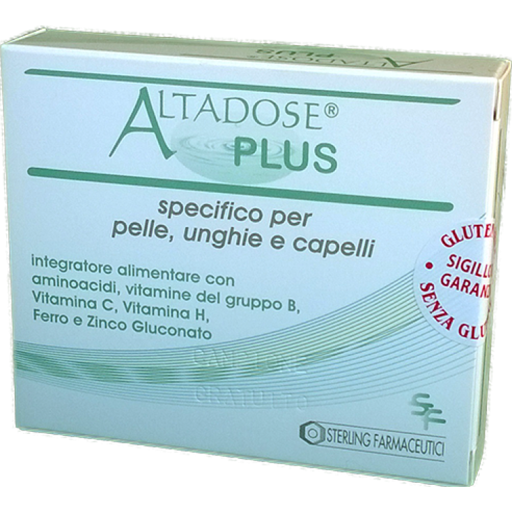 Sterling Altadose Plus Integratore Alimentare Senza Glutine 30 Capsule