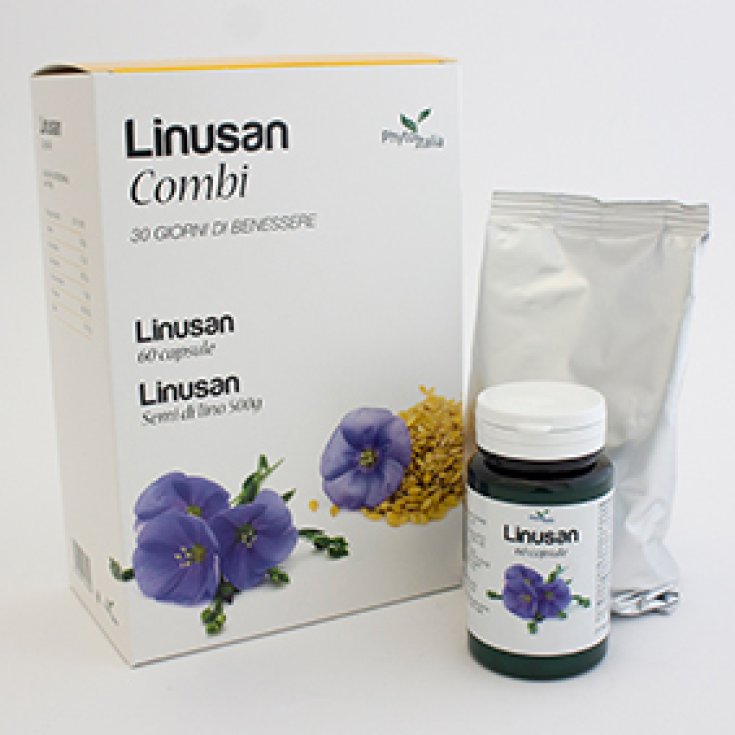 Phytoitalia Linusan Combi Integratore Alimentare 30 Capsule + 23g Polvere