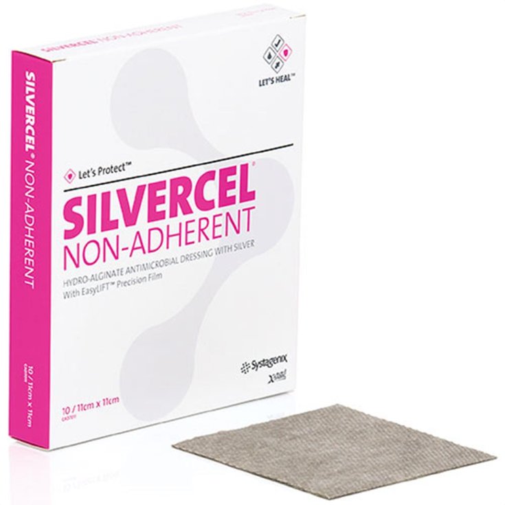 Systagenix Silvercel Non Adherent Medicazione 10x20cm