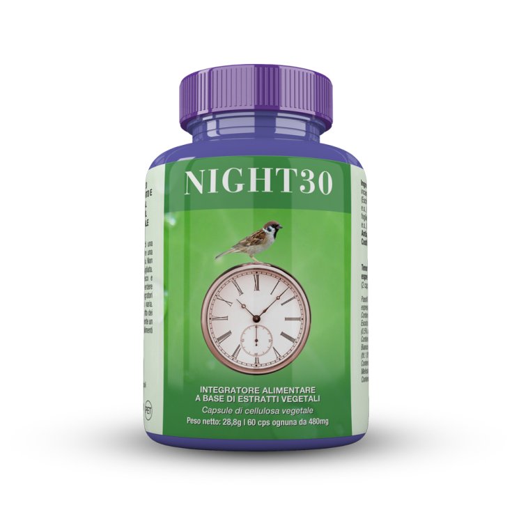Biosalus&reg; Night30 Integratore Alimentare Integratore Alimentare 60 Capsule