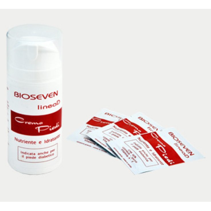 Bioseven Linea D Crema Piedi Ristrutturante 100ml