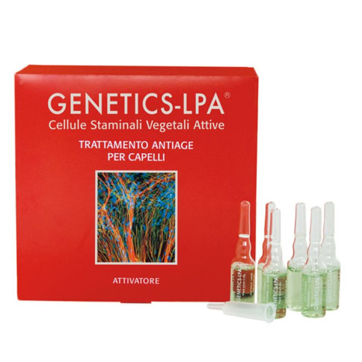 Genetics-Lpa Plant Trattamento Antiage Per Capelli Attivatore 30 Fiale