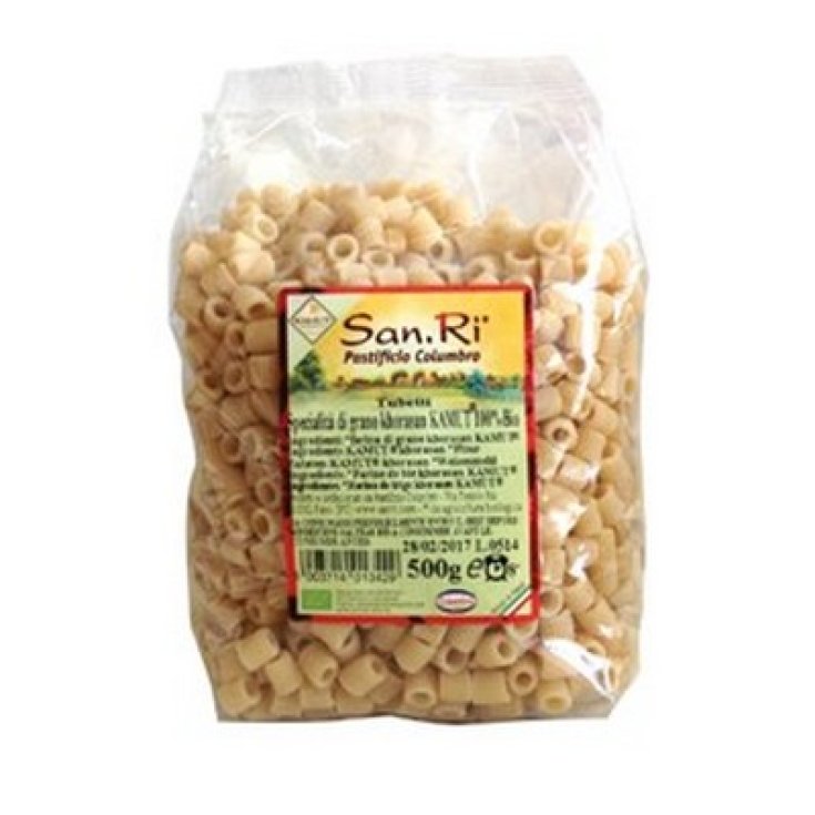 Pastificio Columbro San Ri Tubetti Di Grano Khorasan Kamut Bianco Prodotto Biologico 500g
