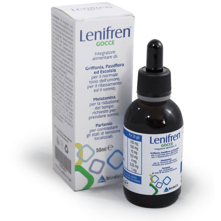 Biodelta Lenifren Integratore Alimentare In Gocce 50ml