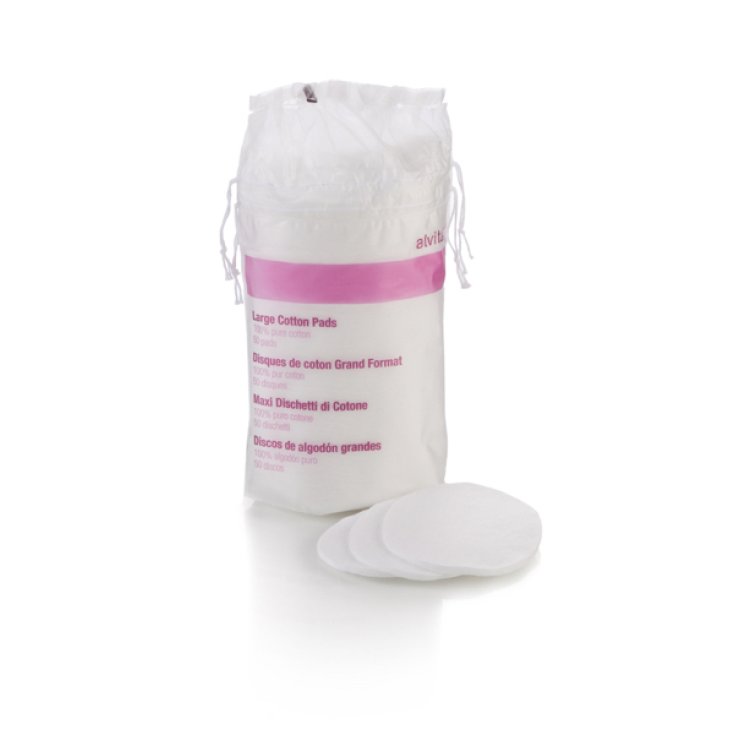 Alvita Maxi Dischetti Di Cotone 80 Pezzi