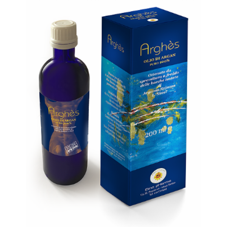Etno Pharma Argh&eacute;s Olio Argan 100% Puro Integratore Alimentare Gocce 200ml
