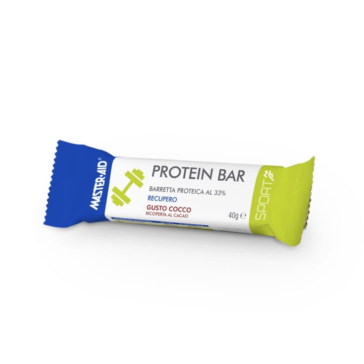Master-Aid&reg; Sport Protein Bar Barretta Proteica Al 33% Recupero Gusto Cocco 40g