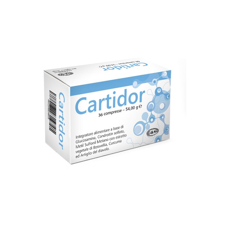G&M Cartidor Integratore Alimentare 36 Compresse