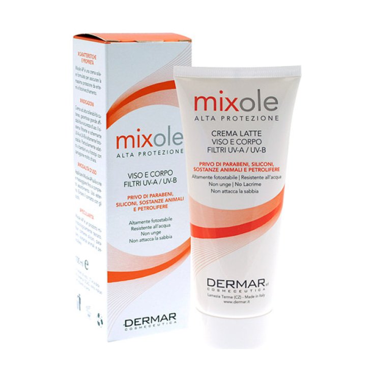 Dermar Mixole Crema Solare Protezione Alta 100ml