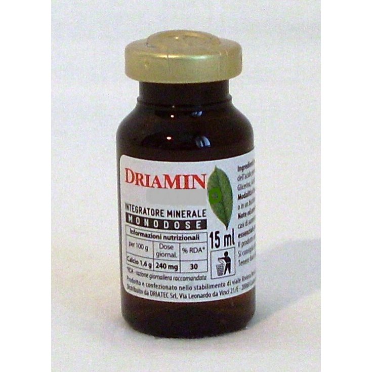 Driatec Driamin Rame Integratore Minerale Monodose Da 15ml