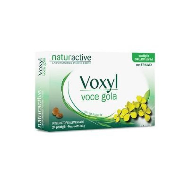 NaturActive Voxyl Voce Gola Integratore Alimentare 24 Pastiglie