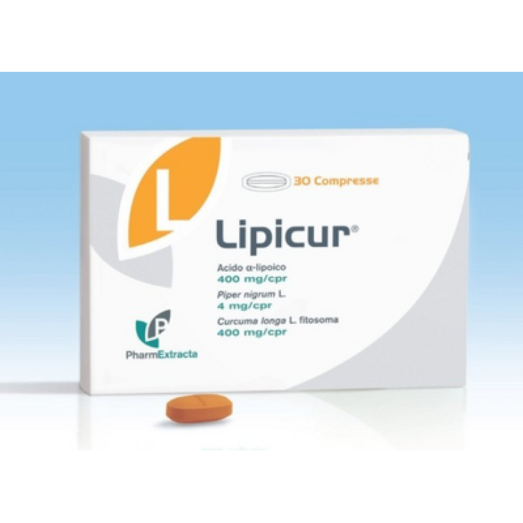 Pharmextracta Lipicur Integratore Alimentare 30 Compresse