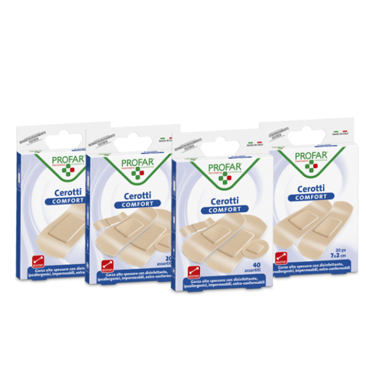 Profar Cerotti Confort Impermeabili 8x8.3cm 10 Pezzi