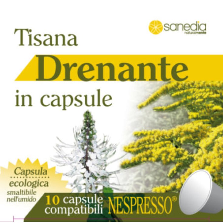 Sanedia Tisana Drenante 10 Capsule
