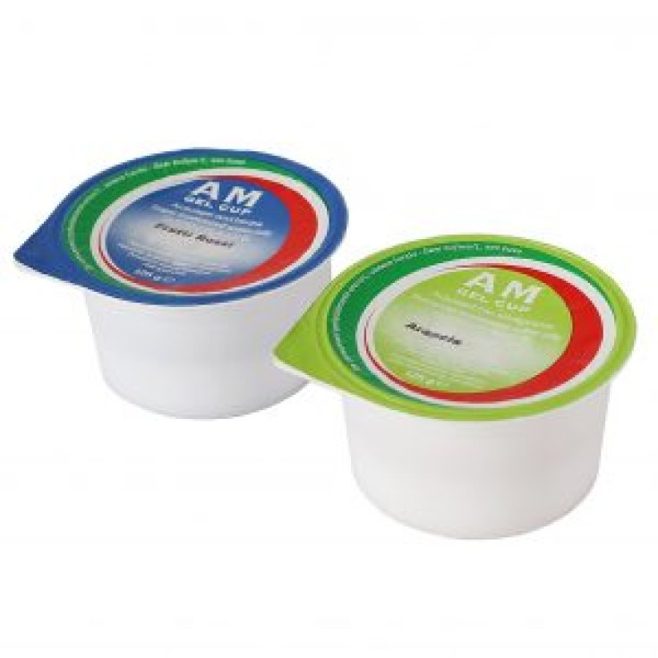DMF Am Gel Cup Acquagel Gusto Arancia Con Edulcorante 24 Pezzi