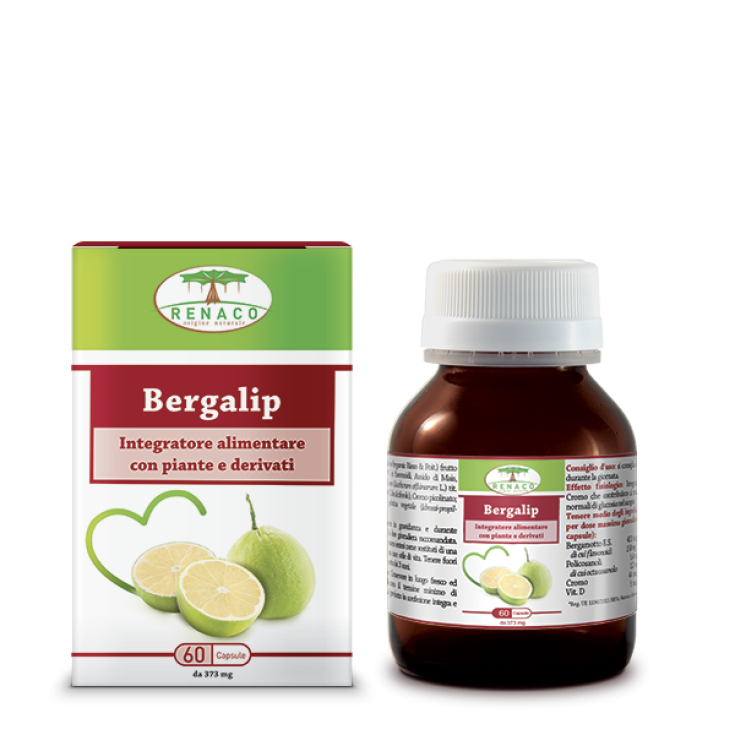 Renaco Italia Bergalip Integratore Alimentare 60 Capsule