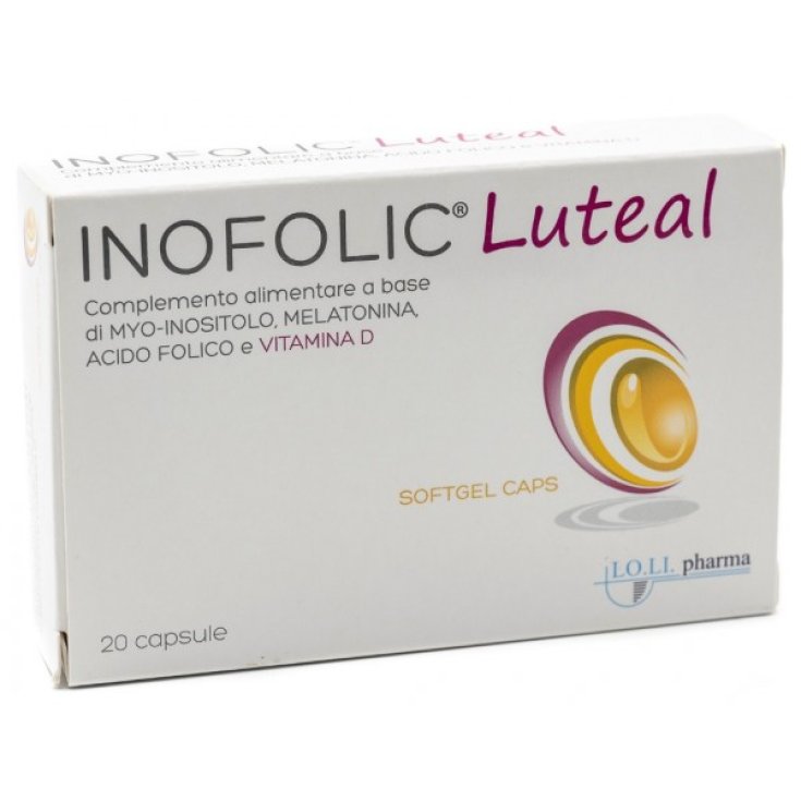 LoLi Pharma Inofolic Luteal Integratore Alimentare 20 Compresse Molli